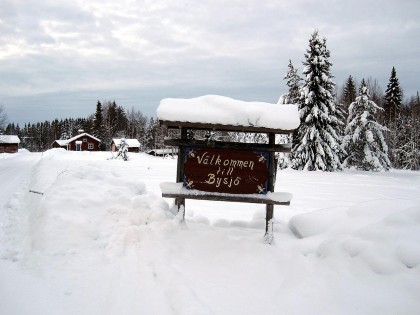 Snöbild från Näset 2012